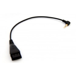 Axtel QD/2,5 mm jack - Короткий переходник, 15 cm