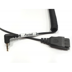 Axtel QD/2,5 mm jack - Переходник витой